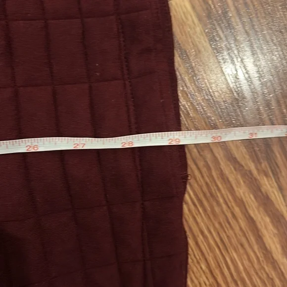 Madewell Quilted Shirt Jacket Shacket Size Large Cabernet Burgundy Comfy Casual - Picture 6 of 10